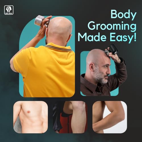 Skull Shaver Pitbull Platinum PRO Head & Face Shaver Kit - Cordless Electric Shaver - Wet & Dry...