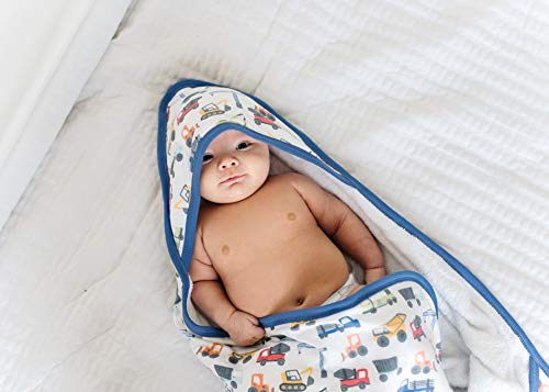 Image of Copper Pearl Hooded Bath Towels Premium Knit /Terry Cloth Baby Towels with Hood, Pockets, and Cool Designs - Great to Gift and Make Bath Time Fun - Baby Bath Towel, Diesel