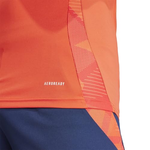 adidas Camiseta de entrenamiento para hombre del Manchester United 2024 2025, rosso, XXL