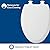 Bemis 1500EC 000 Toilet Seat with Easy Clean & Change Hinges, Elongated, Durable Enameled Wood, White