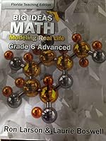 Big Ideas Math grade 6 advanced Florida teaching Edition 1642453056 Book Cover