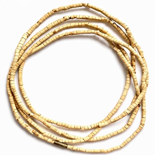 Image of Original Tulsi Mala Necklace for Men & Women | Pure Tulasi Kanthi Mala | Holy Basil Wooden Neck Chain for Meditation, Hare Krishna Devotees, Japa, Puja & Daily Spiritual Wear (Brown, Standard Beads, 48, Inches)