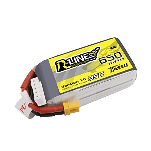 Preisvergleich Produktbild Tattu R-Line 650mAh 14,8V 4S1P 95C Lipo Akku