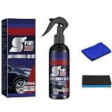 Spray Per Riparazione Graffi Auto,Car Coating Spray Auto Spray,Rivestimento Protettivo e Rimozione Graffi Car Coating,Nano Ceramica per Riparazione Auto,Multi-Functional Car Spray,120ML
