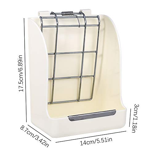 Hyrew FANTESI Hay Feeder, Rabbit Hay Rack Pet Cage for Rabbits Guinea Pig Chinchilla Small Animals - Image 4