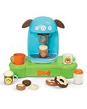 Skip Hop Kids Kitchen Play Set, Zoo Bark-ista Café with Lights & Sounds, 20pc Set