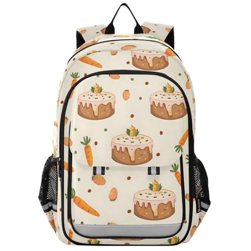 Sac à dos d'école gâteau sans couture pour filles et garçons, taille unique