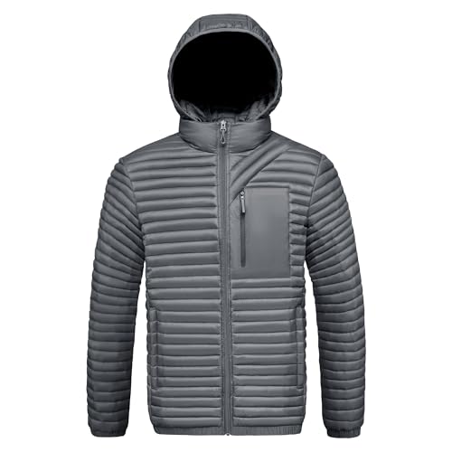 Doudoune isolante à capuche manteau d'hiver chaud pour rando