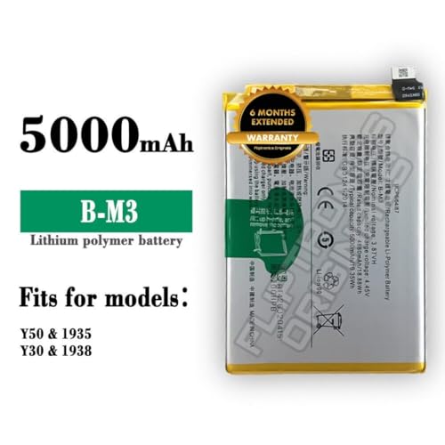 Image of B-M3 Battery for Vivo Y50 1935 Y30 1938 Battery with 6 Month Warranty ****(P146)