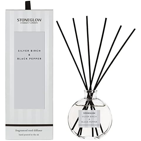 Stoneglow Modern Classics Reed Diffusers Various Scents (Silver Birch & Black Pepper) Cover