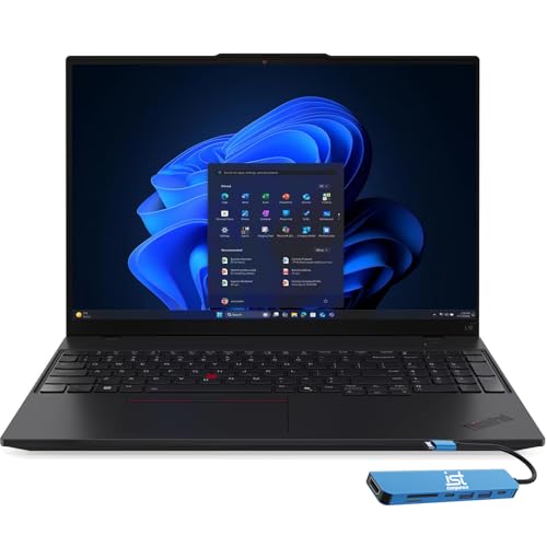 Image of Lenovo ThinkPad L16 (Premium E16) 16 inch Business AI PC Laptop - WUXGA - Intel 12-Core Ultra 5 225U (> Ultra 7 155U) - 16GB DDR5-512GB SSD - Fingerprint - Backlit - HUB - 2X Thunderbolt 4 - Win 11 Pro