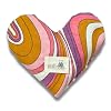 Handmade Heart-Shaped Eye Pillow – Weighted Organic Lavender & Flax Seed For Yoga and Meditation, Perfect Mother’s Day Gift for Mom & Mothers