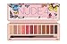 BYS 12 Shade Nude 4 Eyeshadow Palette Tin Collection with Mirror, Double Ended Applicator and Blender, Highly Pigmented Matte and Metallic Shades