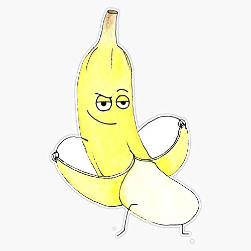 Inappropriate Banana Sticker Decal Bumper Sticker 5