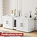 STMHOM Double Litter Box Enclosure for 2 Cats, 55