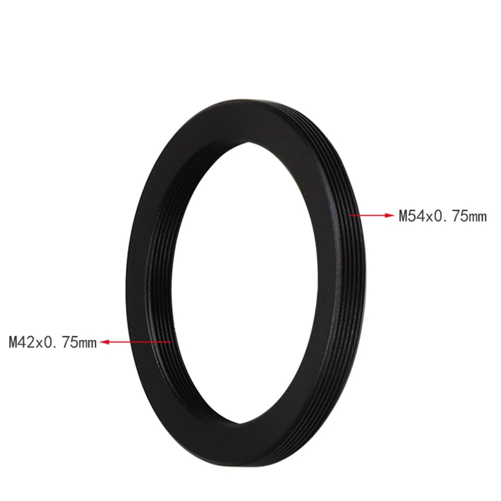 Adattatore per fotografia telescopica astronomica, accessorio ad , M42 x 0,75 mm fino a M54 x 0,75 mm