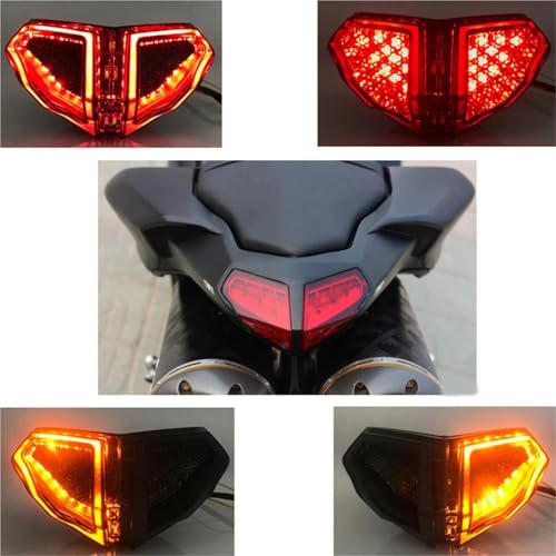 Feu arrière de moto Ducati 848 solution clignotants cassés