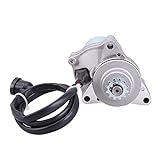 RedCap 3 Bolt Starter Motor for 50cc 70cc 90cc 100cc 110cc 125cc Dirt Bikes Go Karts ATVs Pit Bikes Dune Buggies Quads 4-Wheelers Fits Taotao SSR Roketa Coolster Jonway SunL Vitacci 4 Stroke