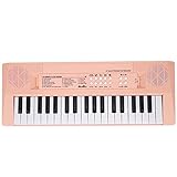 Julihai Teclado Musical Piano Eléctrico con 37 Teclas para Principiantes Instrumento Educativo, Juguete Seguro y Portátil para Niños, Alimentado por USB o Batería, Ideal para Jugar en Interiores