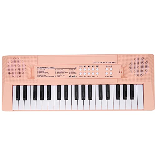 Piano à Clavier électrique, Piano électrique à Clavier Musical Yctze avec 37 Touches pour Instrument D’éducation pour Débutants (Rose) - Les Beatles, Paul McCartney, John Lennon, RIngo Starr, George Harrison Piano à Clavier électrique, Piano électrique à Clavier Musical Yctze avec 37 Touches pour Instrument D'éducation pour Débutants (Rose)