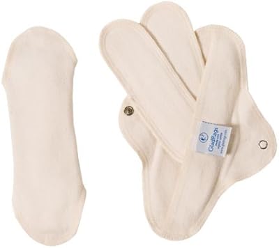 GladRags Day Pad Made with Organically Grown Cotton, Natural