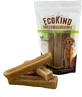EcoKind Gold Yak Dog Chews | Grade A Quality, 100% Natural, Healthy