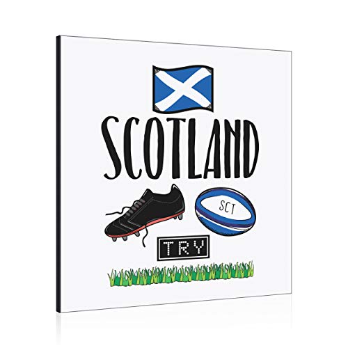 Cadre photo Écosse rugby pour décoration murale Gift Base