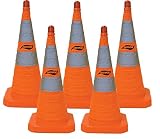Aervoe 1193 28' Collapsible Safety Cone 5-Pack Kit6, 1 Count