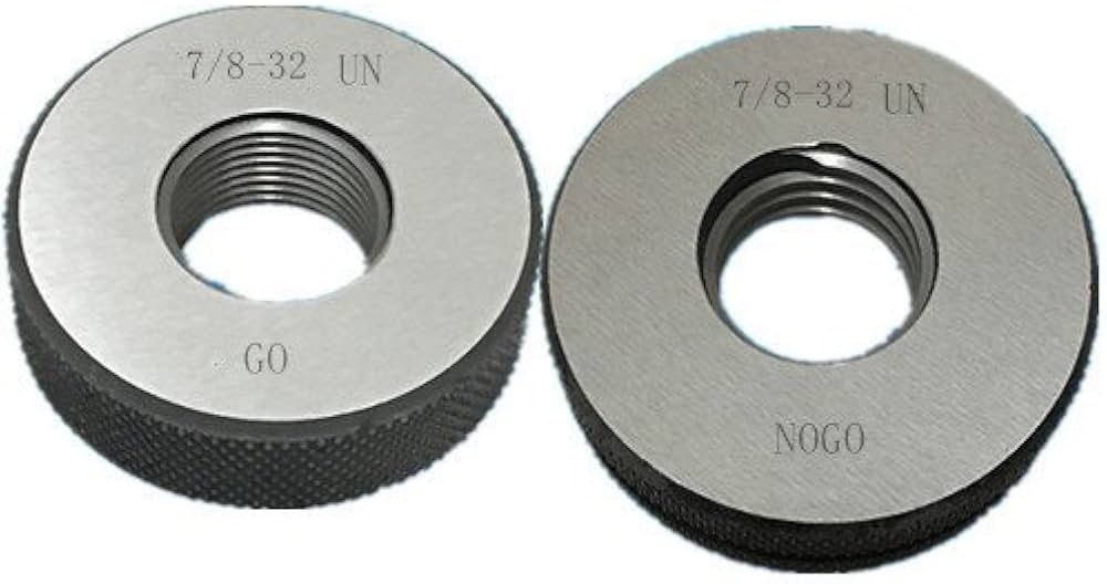 Amazon.co.jp: 7/8-32 UN スレッドリングゲージ 2A GO NOGO 100%校正
