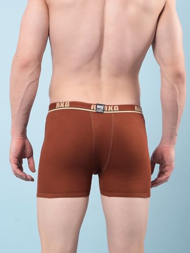 Image of RKG Men's Cotton Trunks Soft & Breathable Innerwear | Comfortable Stretch Fit Everyday Underwear | Durable Elastic Waistband | from Dollar Brand