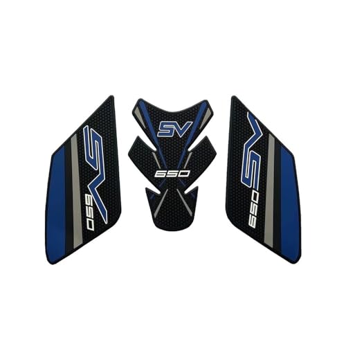 Protection réservoir moto SV650X : grip de réservoir latéral antidérapant et adhésif