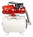 Red Lion RL-SWJ50/RL6H 1/2 HP Shallow Well Jet Pump/Tank Package, 12.6 GPM Cast Iron Pump with 5.8 Gallon Pressure Tank, Red/White, 97080503