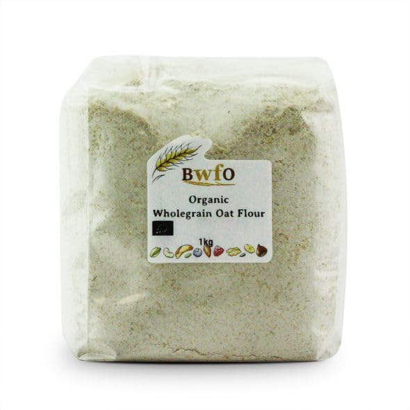 Buy Whole Foods Organic Wholegrain Oat Flour (1kg)