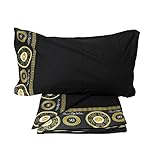 letto barocco moderno prezzi  Russo Tessuti Lenzuola Completo Letto Cotone Matrimoniale Renato Balestra Taisia Medusa Barocco