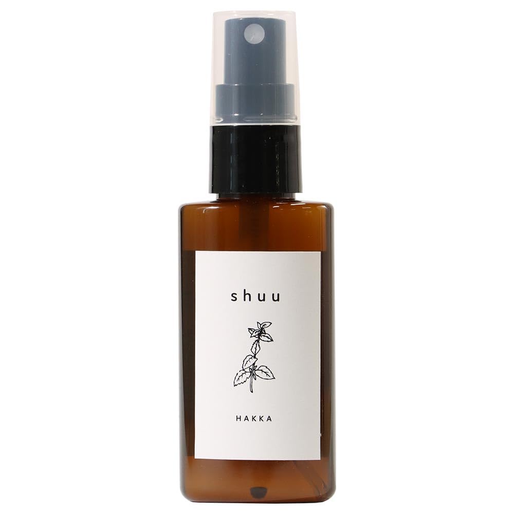 Amazon.co.jp: 【天然由来成分100%】アロマスプレー shuu 50ml 薄荷