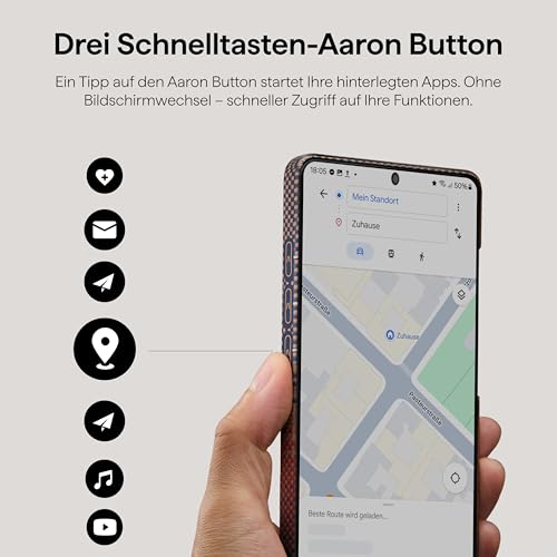 pitaka Ultradünne Hülle für Galaxy S26 Ultra Aramidfaser Sonnenuntergang – Ansicht 4