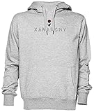 Impreso en Europa Xanarchy Rose Gris Jersey Sudadera con Capucha Unisexo Hombre Mujer Tamaño S Grey Unisex Hoodie Size S