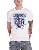 Billie Eilish BILLIETS14MW02 Camiseta, Blanco, M para Hombre