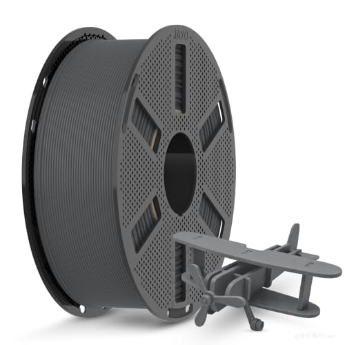 JAYO Rapid Matte PETG Filament 1.75mm Grau, Hohe Festigkeit PETG