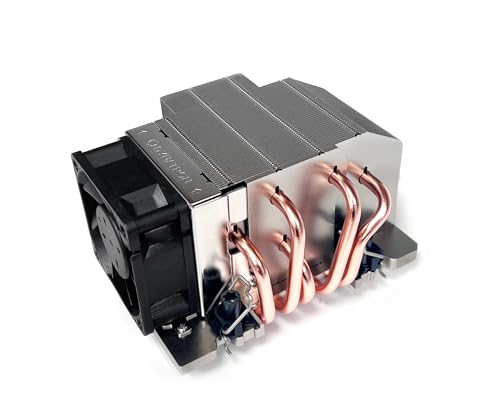 Image of Dynatron C2 2U Aluminum Stacked-Fin with Heatpipe Direct Contact with CPU for Intel LGA 7529 Socket
