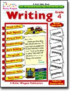 Carson-Dellosa Writing GR. 4 W/ 96 Flash Cards Kelly Wingate