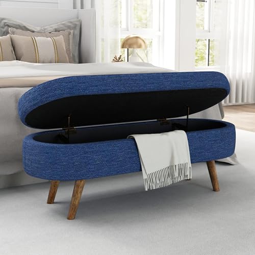 Align Living 43.5" Ottoman with Storage, Storage Ottoman Bench with