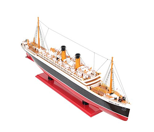 Old Modern Handicrafts Empress of Ireland Cruise Model Ship - Fully Assembled Ship Model - Made from Premium Quality Wood - 32.5L x 4.5W x 13.3H Inches