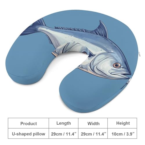 Almohada de viaje espuma viscoelástica 30 cm tamaño único miniatura 2