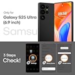 TOCOL Magnetic for Samsung Galaxy S25 Ultra Case, Kickstand with Upgraded Full Camera Protection, Compatible with Magsafe, Drop Protection Slime Cover for Samsung Galaxy S25 Ultra 6.9-Inch (Black) - Image 2