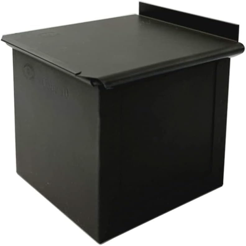 Matsunaga Seisakusho MB Teflon Treated Cube 100 Square Bread Mold, Black