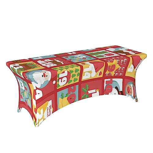 Nappe rectangulaire universelle PEIXEN lavable pour table pliante