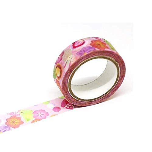 Image of Kamiiso Japanese Confectionery Dessert Wagashi Washi Tape 15mm Kimono for Scrapbooking Photo Album DIY