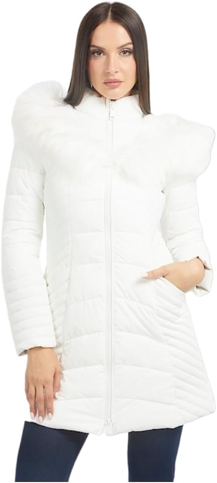 Buy Guess New Oxana Jacket Womens Outerwear at Ubuy Italy