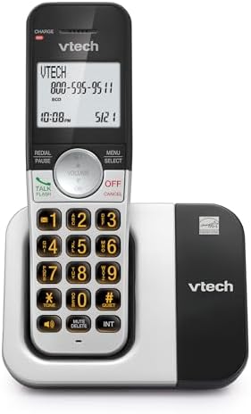 VTech DECT 6.0 Cordless Phone โ Interference-Free Sound, Large Backlit Display, Big Buttons, Caller ID, Speakerphone | VG231